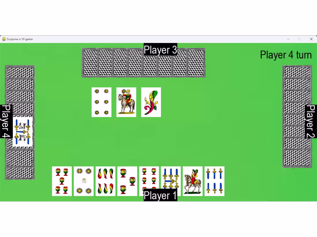 Cover image for Scopone a 10 game