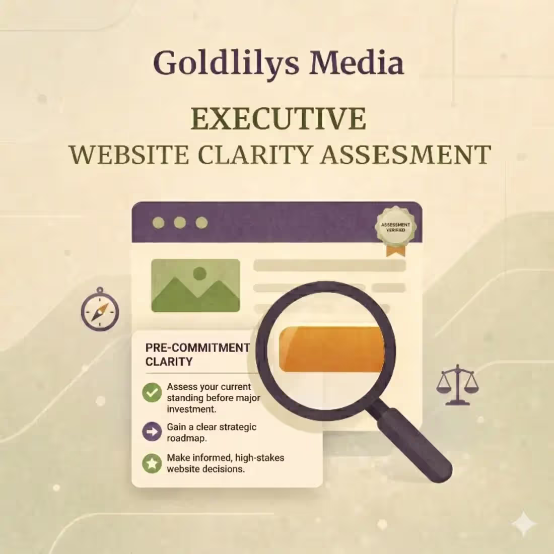 Cover image for Executive Website Clarity Assessment