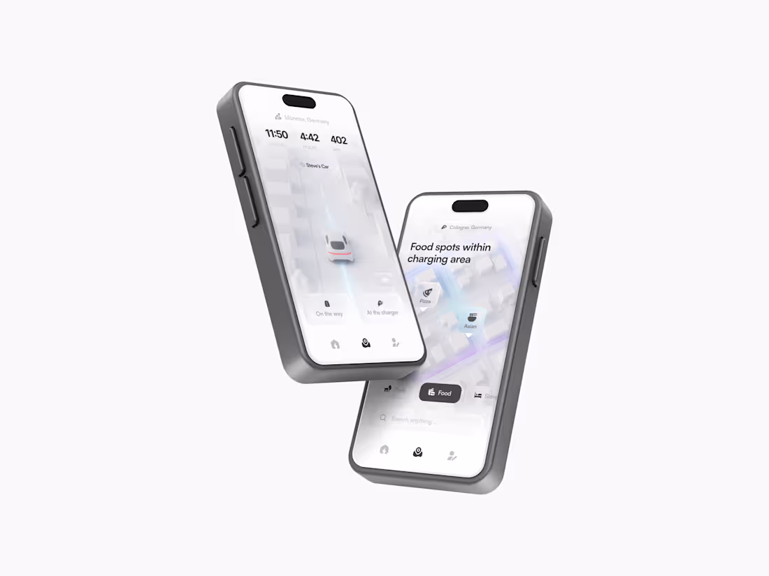 Cover image for I designed an automotive app concept that turns charging sto...