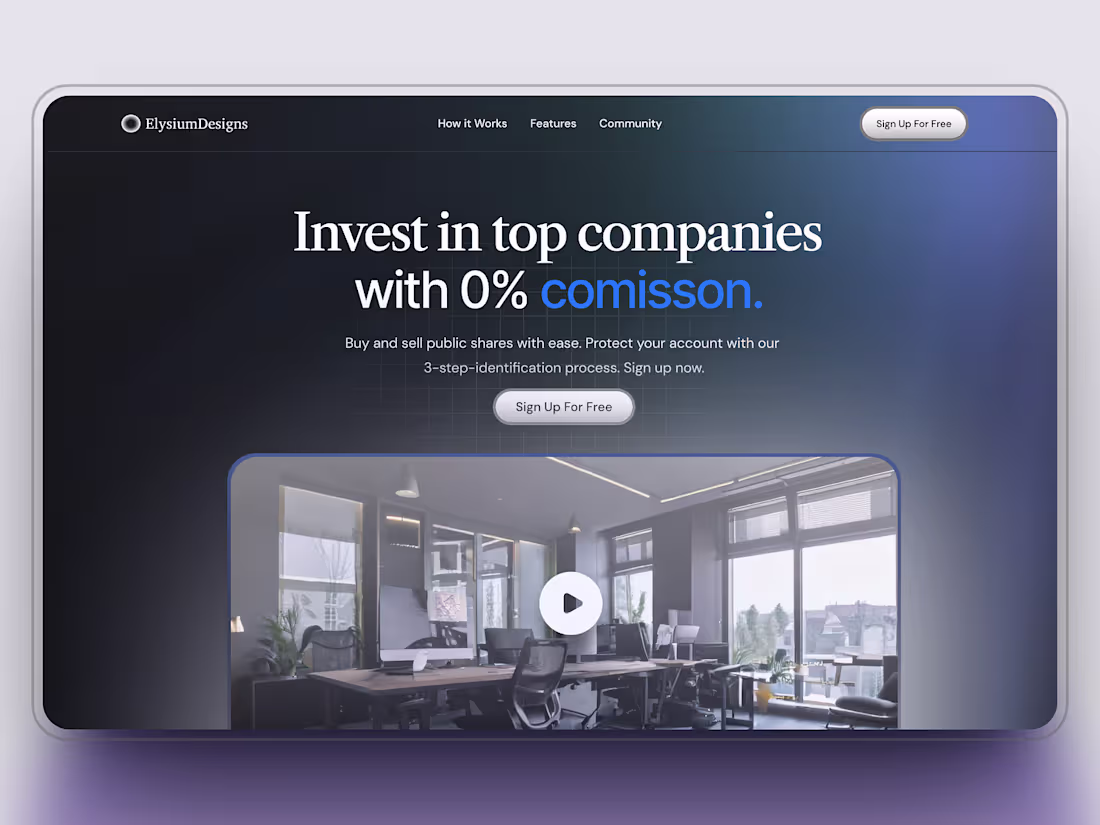 Cover image for Hero Design - @Elysium Designs