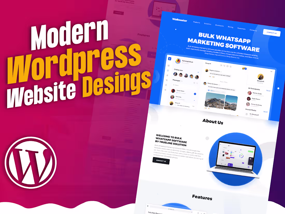 Cover image for Expert Wordpress Developer | Elegant and Modern Website Designs