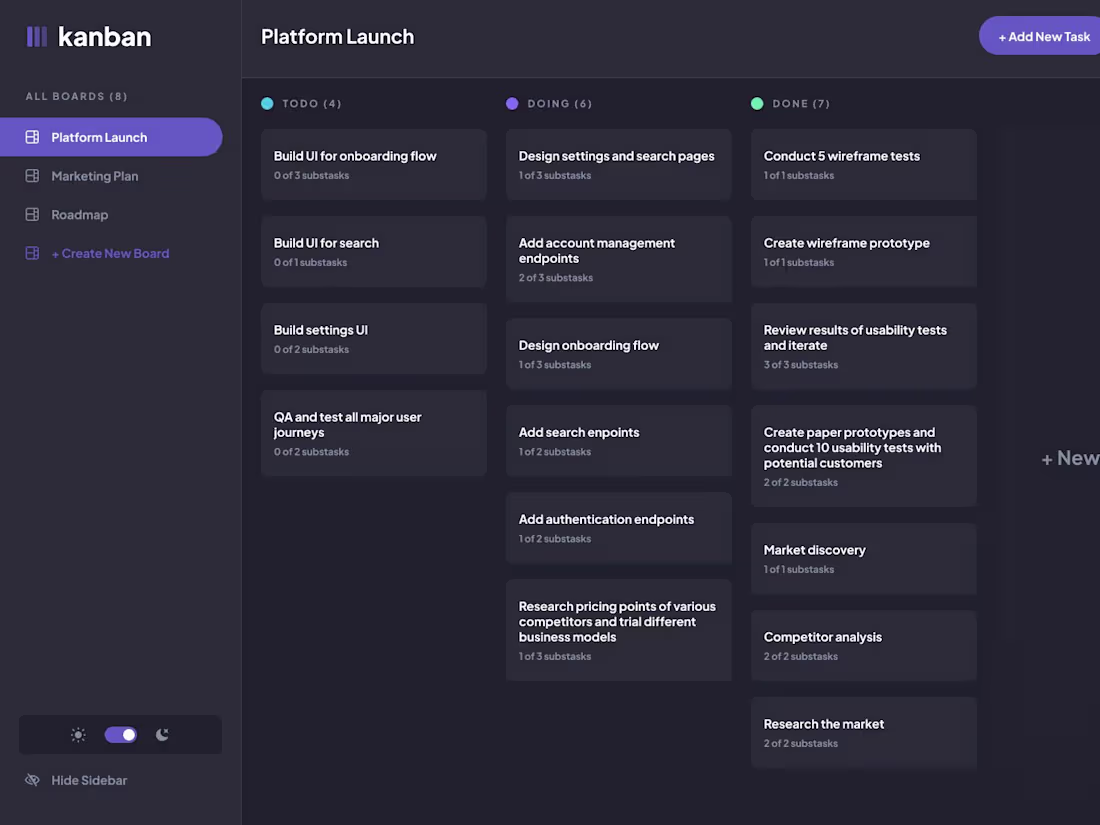 Cover image for Kanban Project and Task Management Tool
