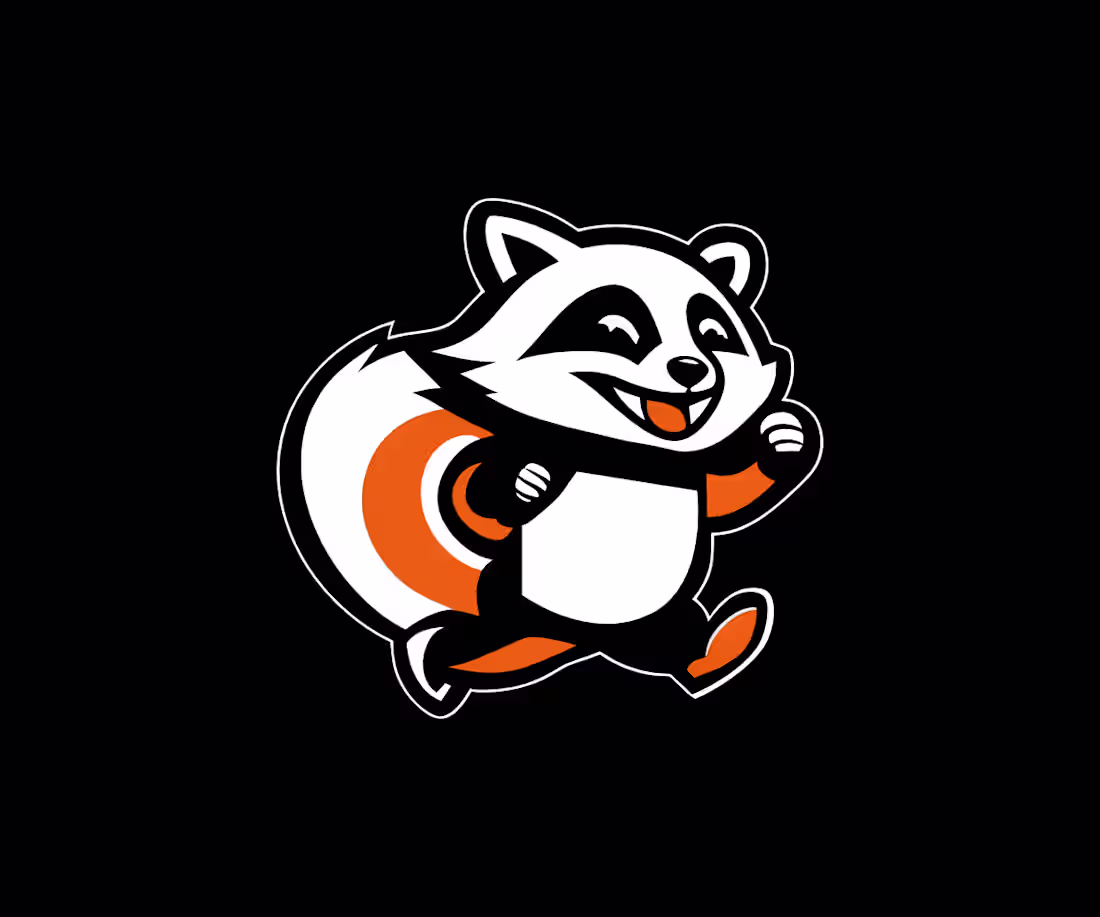 Cover image for Running Raccoon Mascot