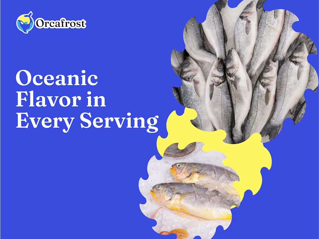 Cover image for Oceanic Flavor in Every Serving 🐟 🦐 🌊 Orcafrost is a bran...