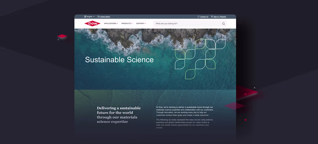 Cover image for Dow - projects