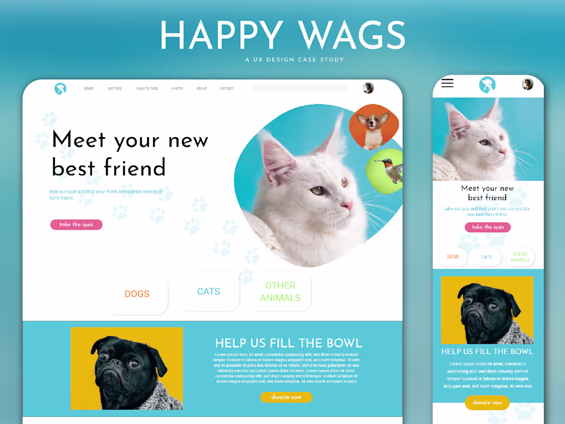 Cover image for UX Case study on Responsive Website