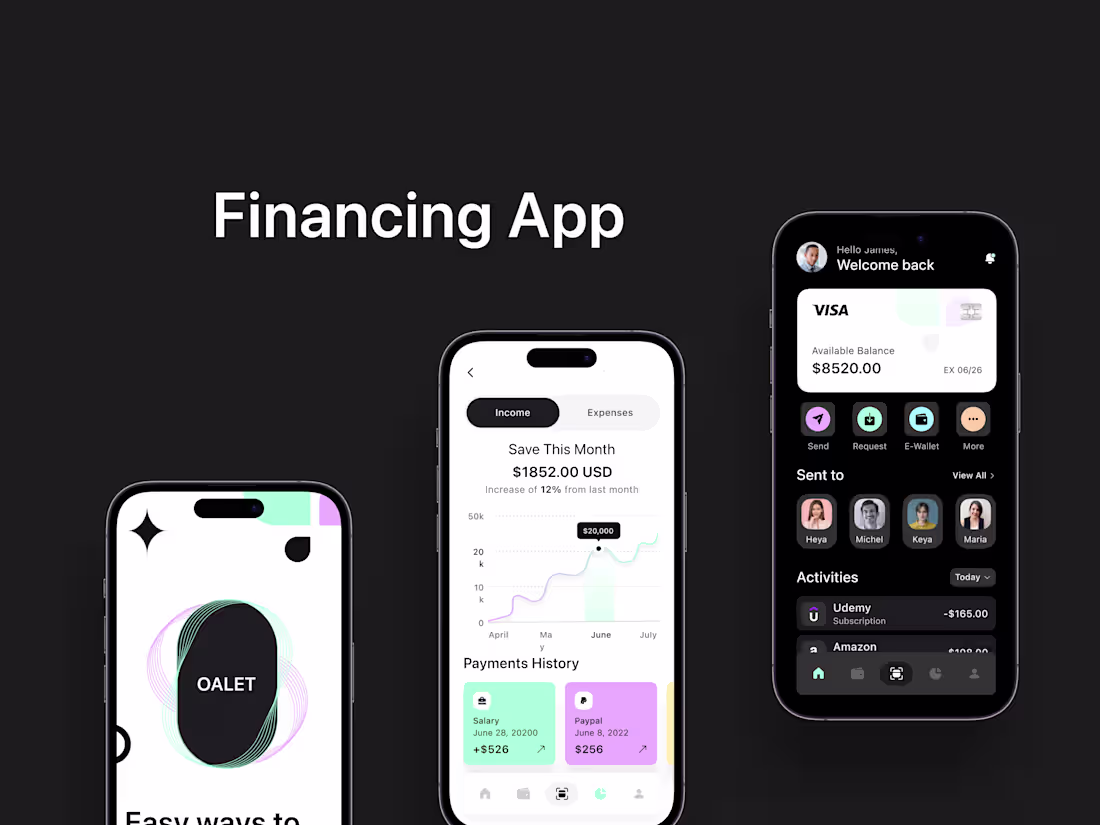 Cover image for Financing App UI