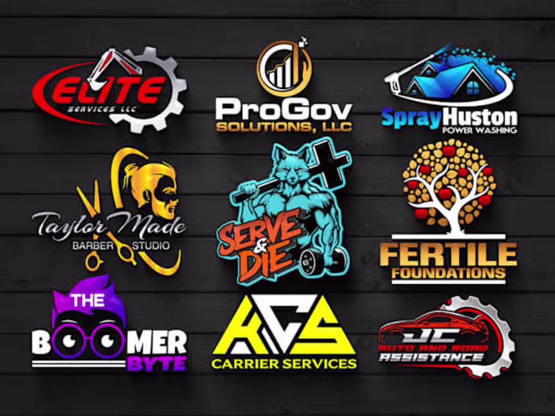 Cover image for I will create HQ 3d, modern and minimalist business logo design