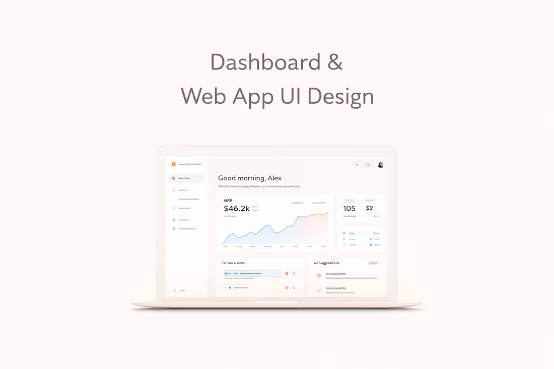 Cover image for Dashboard & Web App UI Design