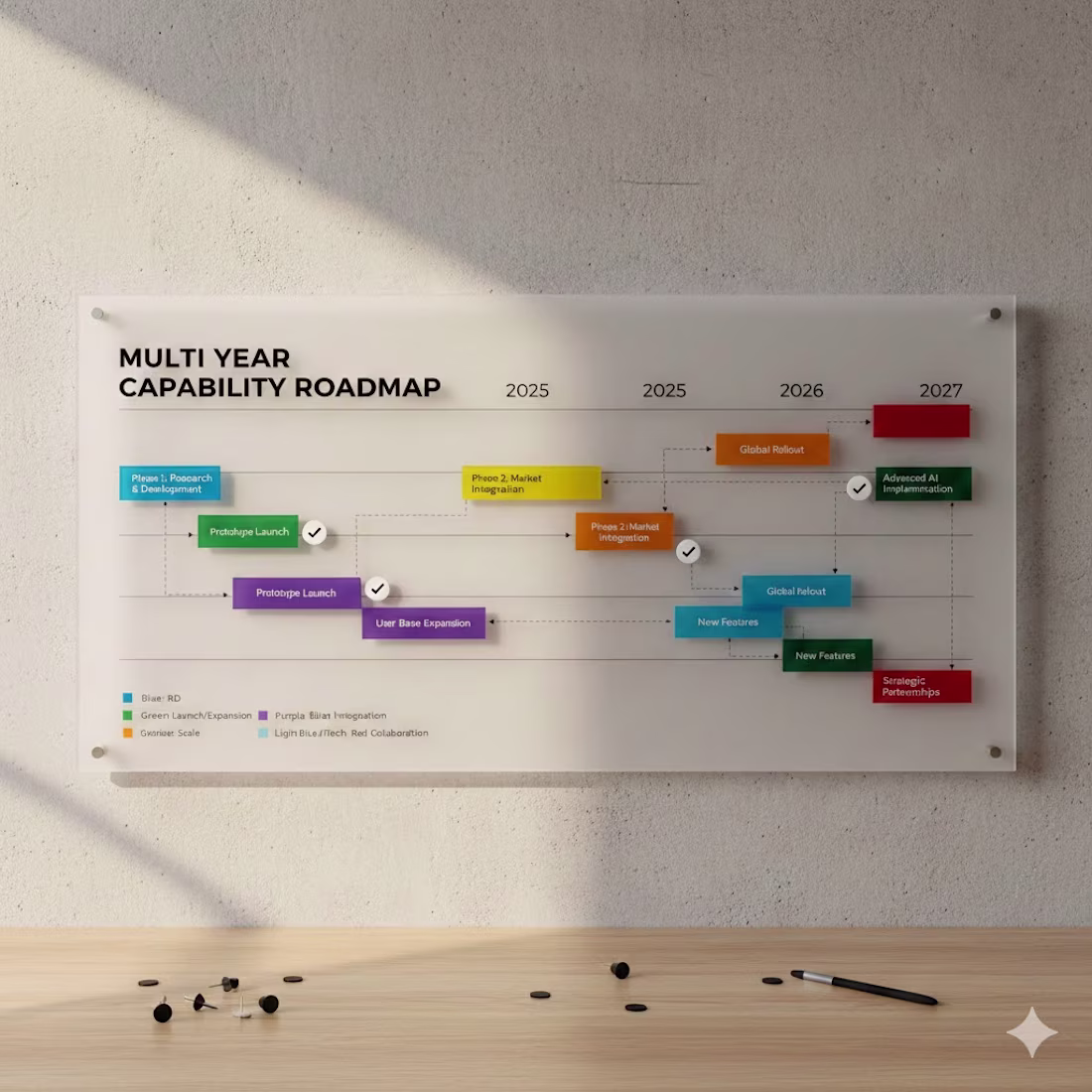 Cover image for Developed and executed structured multi-workstream