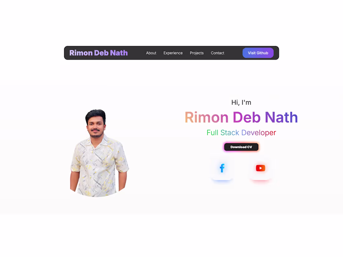 Cover image for Modern Static Website with React & Tailwind CSS