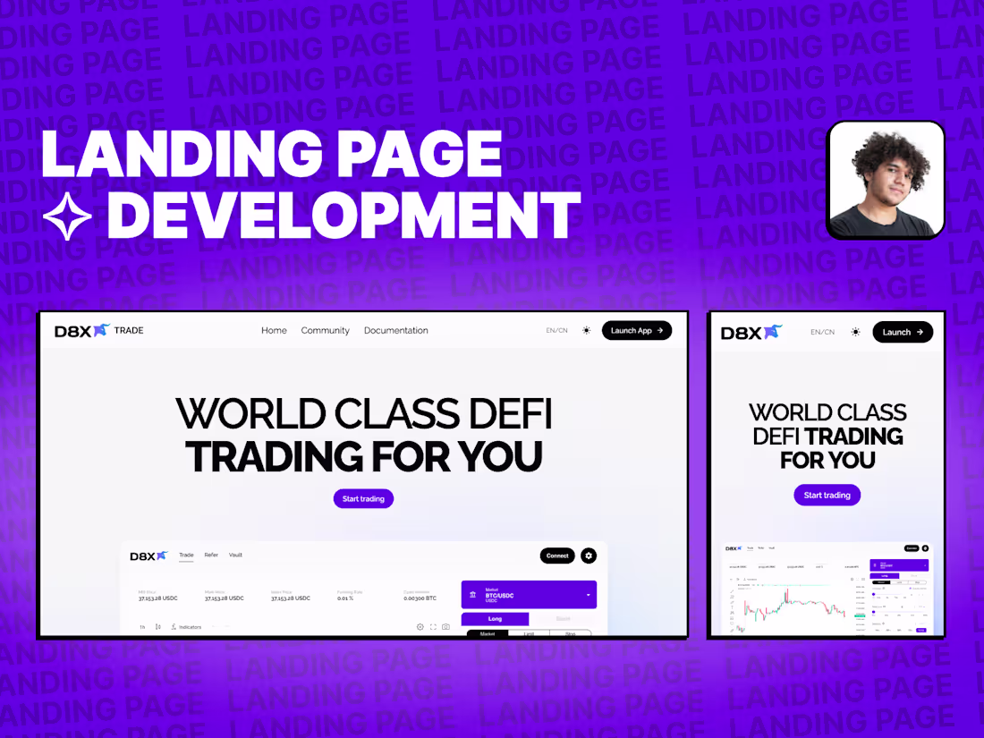 Cover image for Product / Landing Page Development