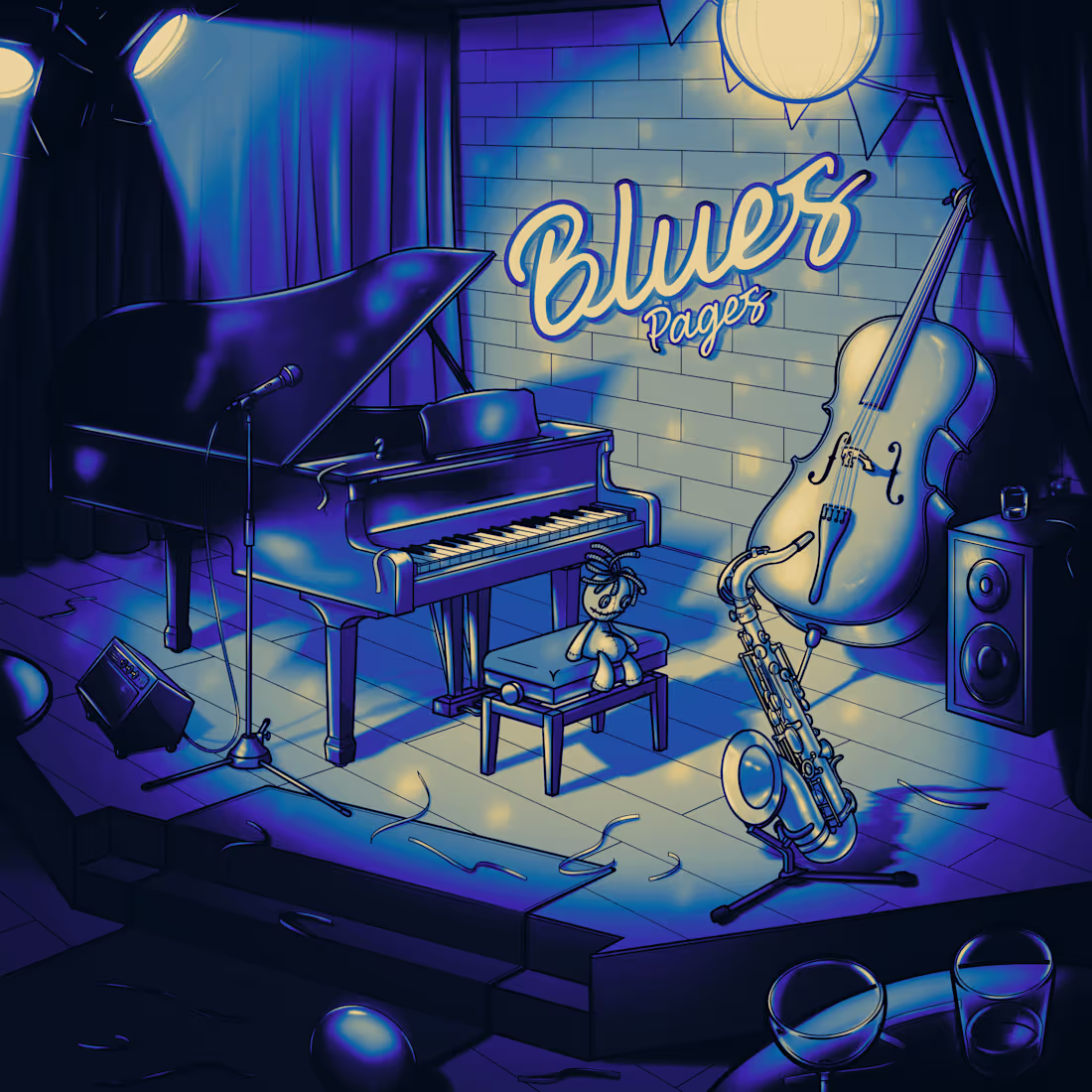 Cover image for “Blues” Album Cover Art