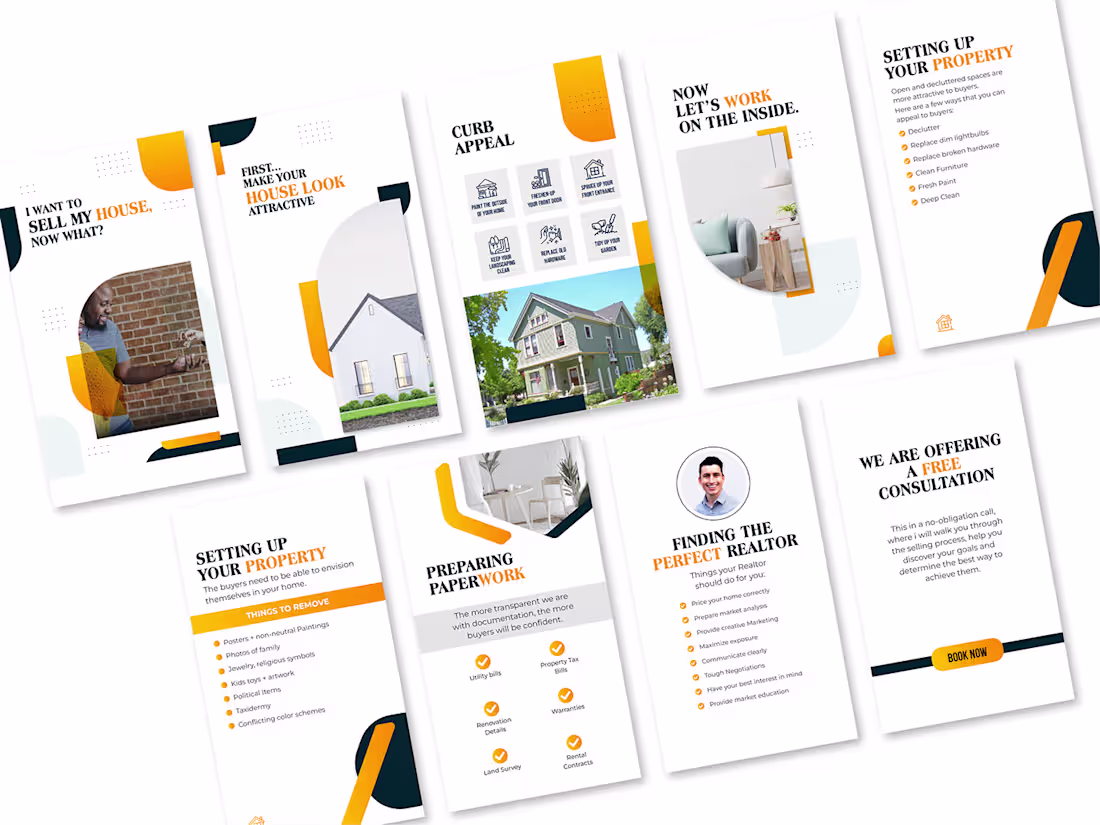 Cover image for Real Estate Lead Magnet :: Behance