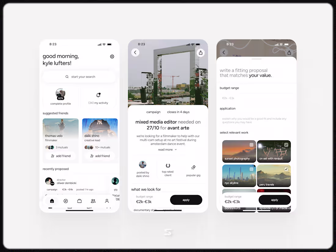 Cover image for Mobile screens.