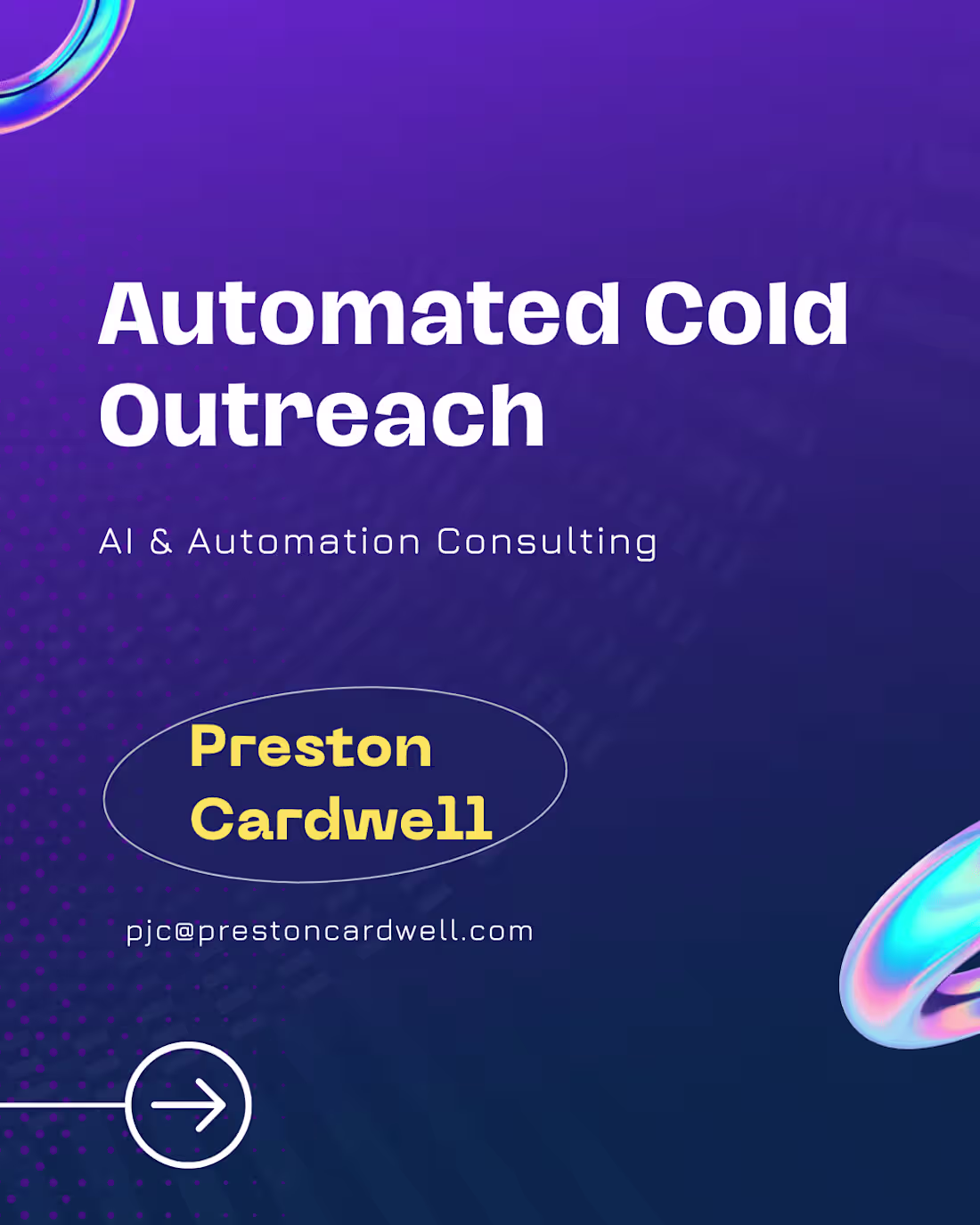 Cover image for Automated Cold Outreach