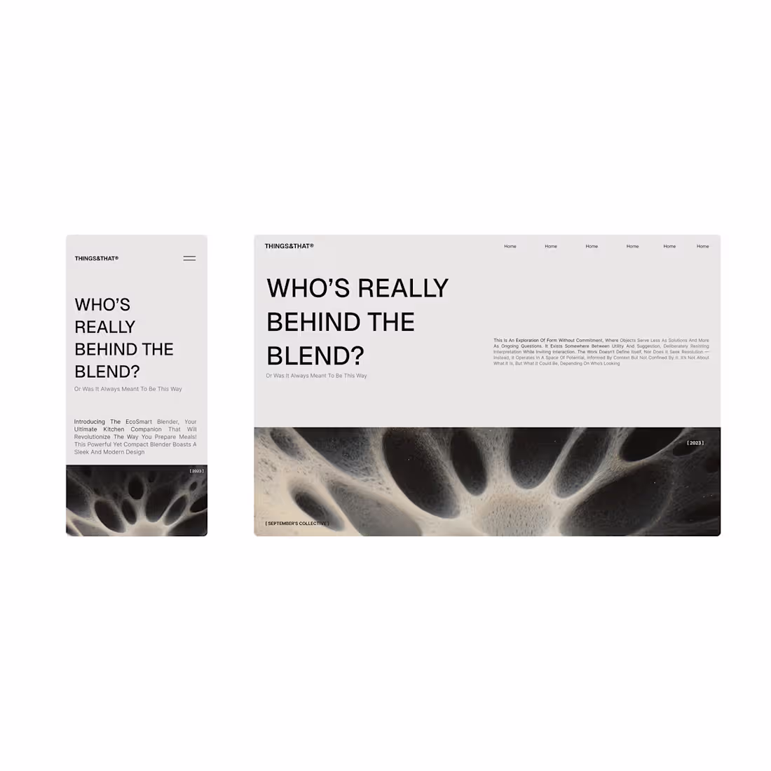 Cover image for Magazine Style Website Layout