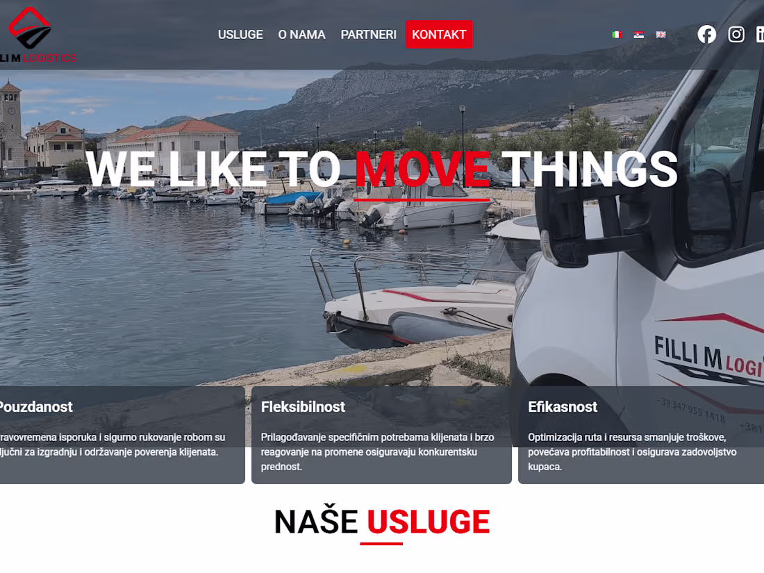 Cover image for Filli M Logistics - fillim.rs