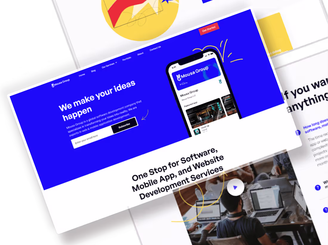 Cover image for Mousa Eid Website Design, Copywriting, Images & Development