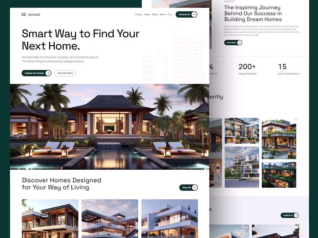 Cover image for Real Estate Web Design & Framer Development