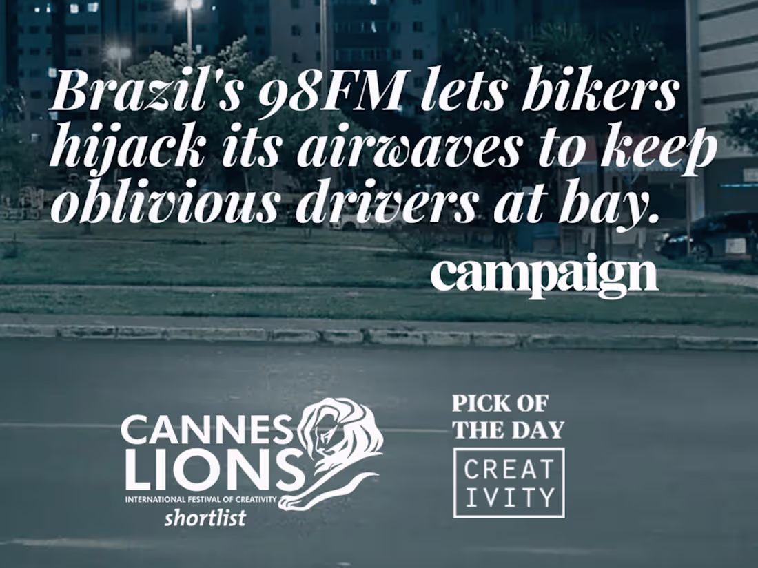 Cover image for 98FM "Safety Bike Radio" - Copywriting