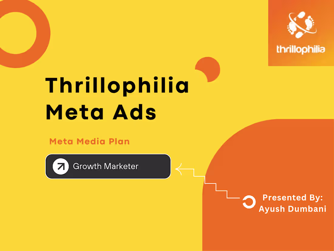 Cover image for thrillophilia _ Meta - Ads _ 
