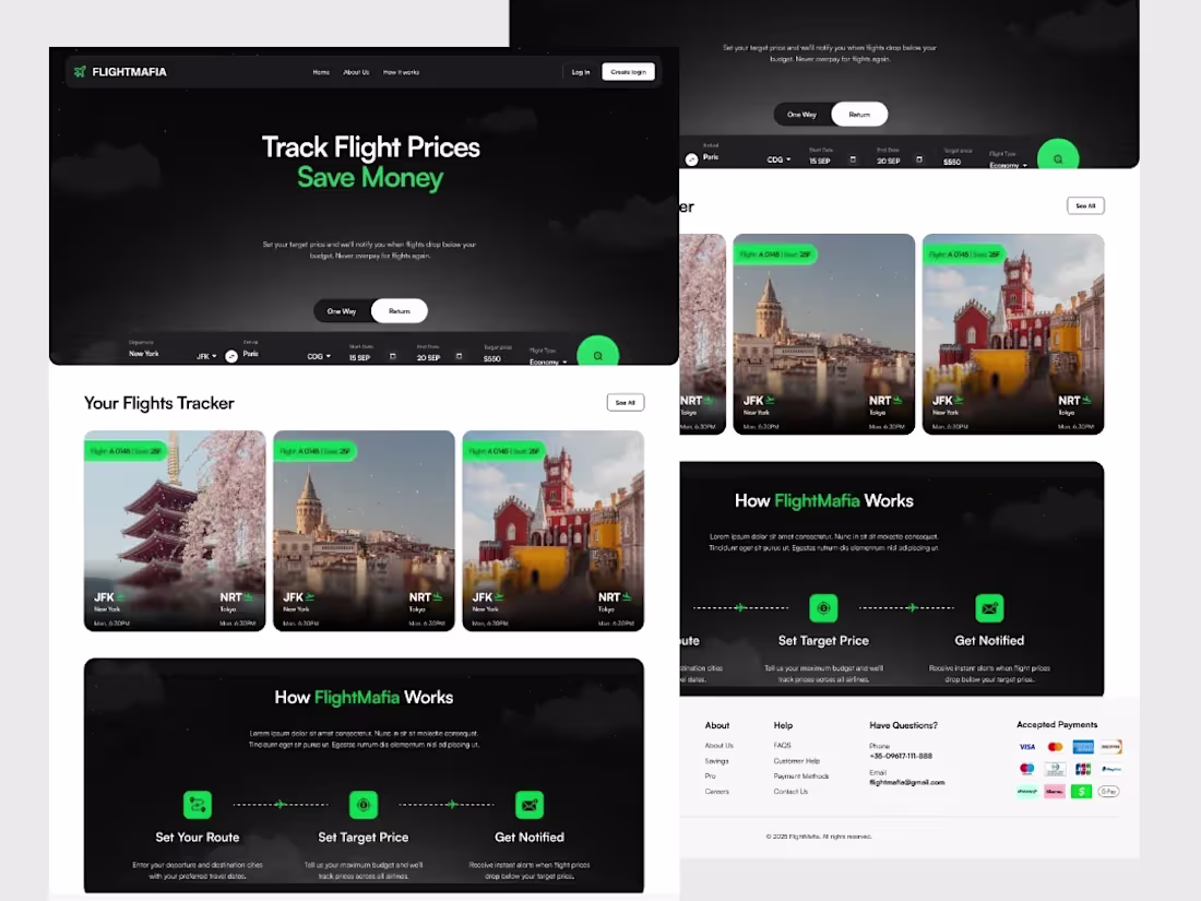 Cover image for FlightMafia
I designed a modern flight