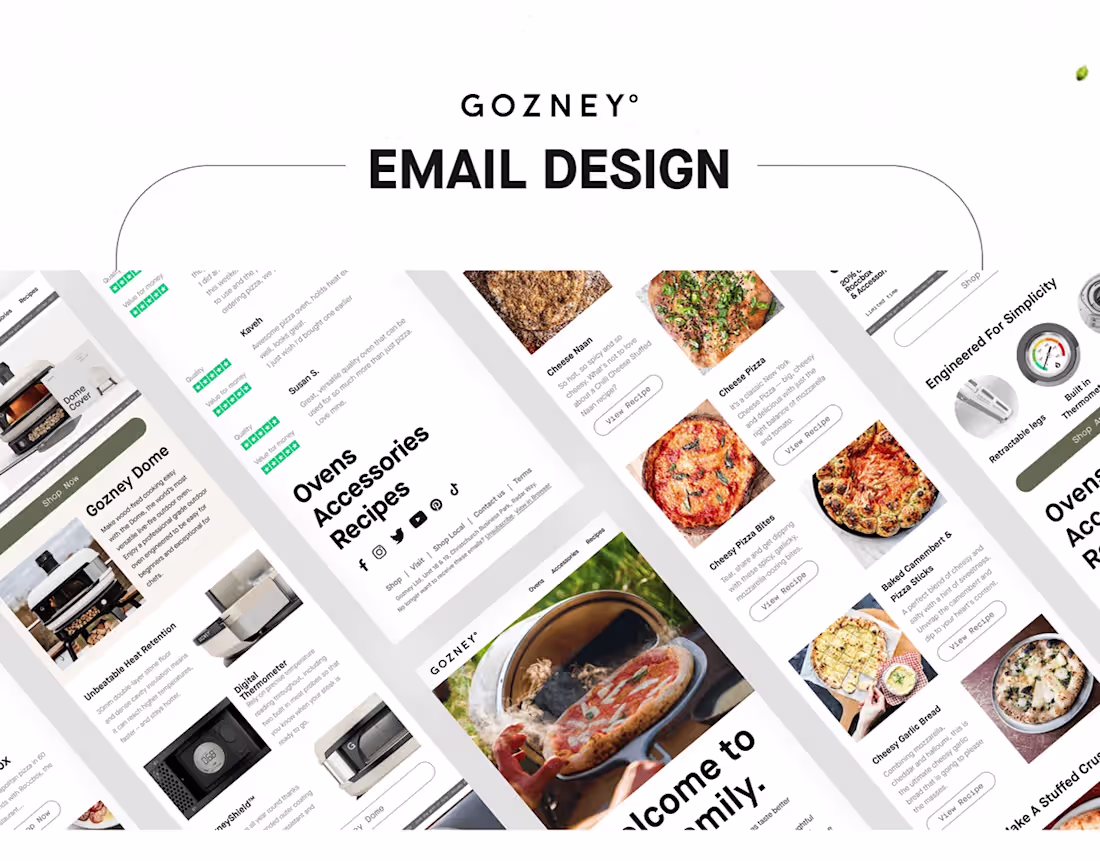 Cover image for Gozney | Email Designs