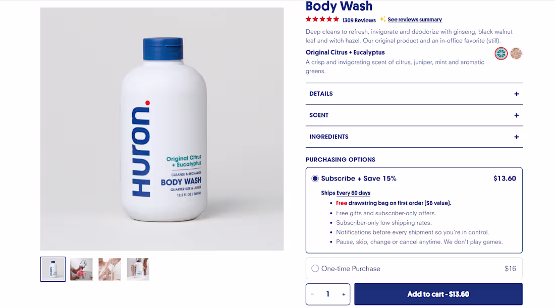 Cover image for Body Wash & Perfum Product Descriptions Copywriting