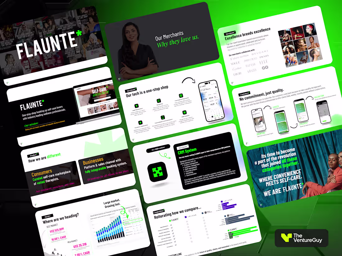 Cover image for Wellness Marketplace | Seed Round | Pitch Deck Development