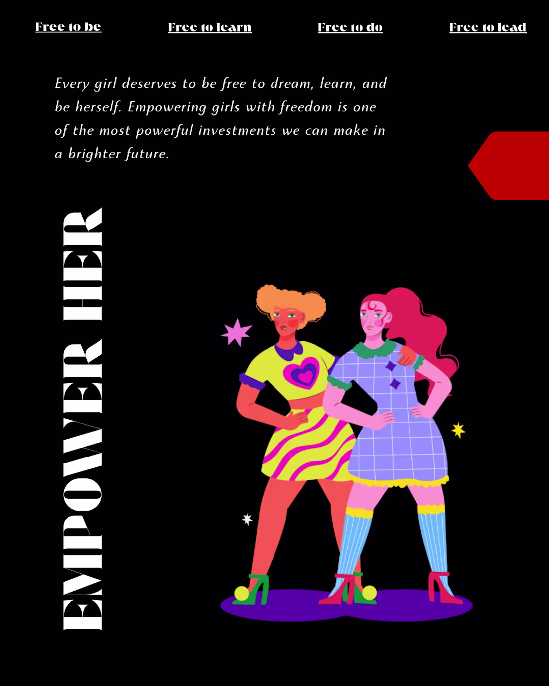 Cover image for "Her freedom is not a