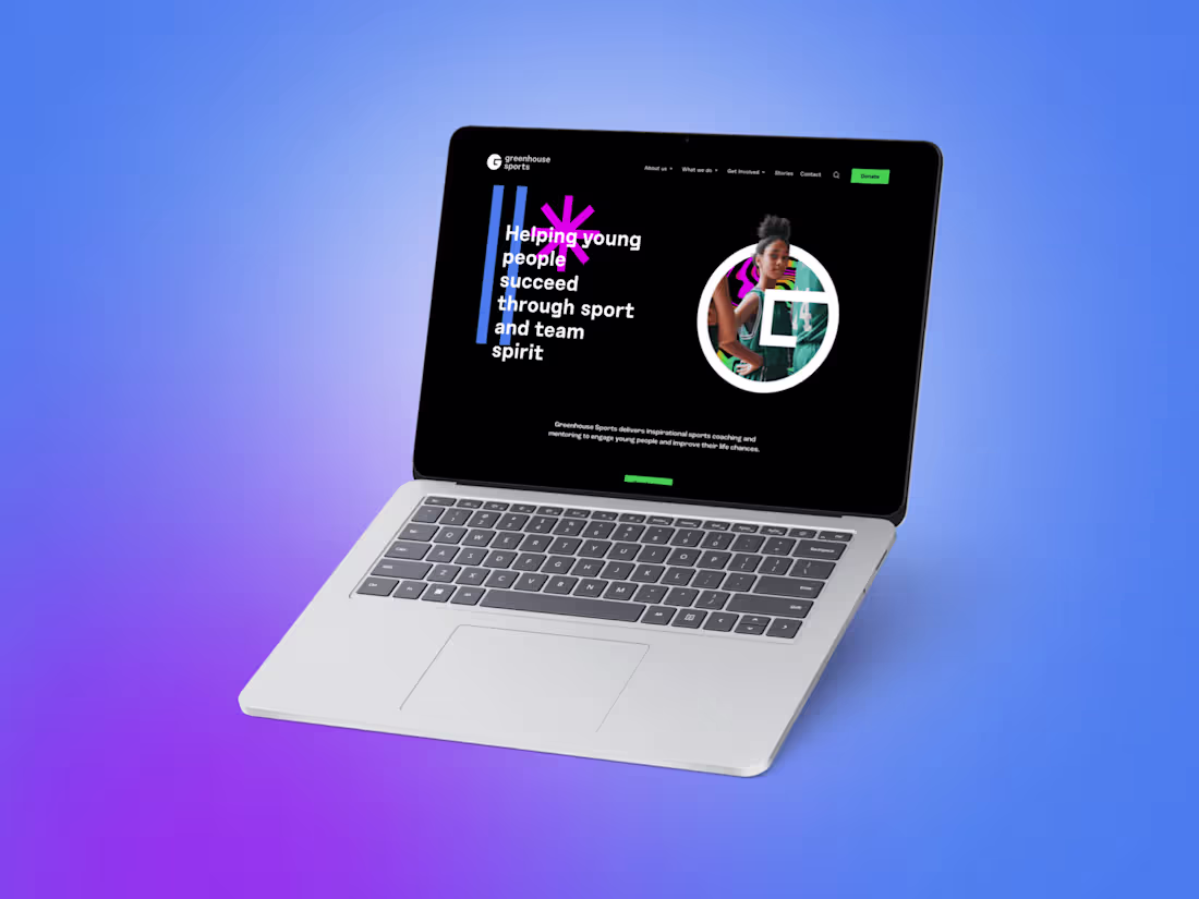 Cover image for Website Redesign and Brand Implementation for Sports Charity