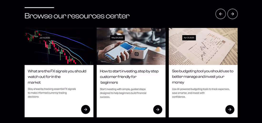 Cover image for Full Website Design For FinovateX