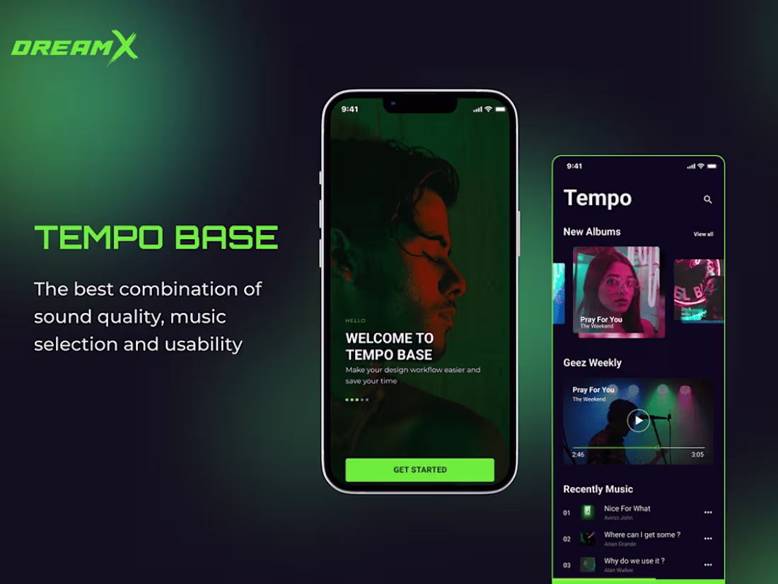 Cover image for Music Mobile App Design