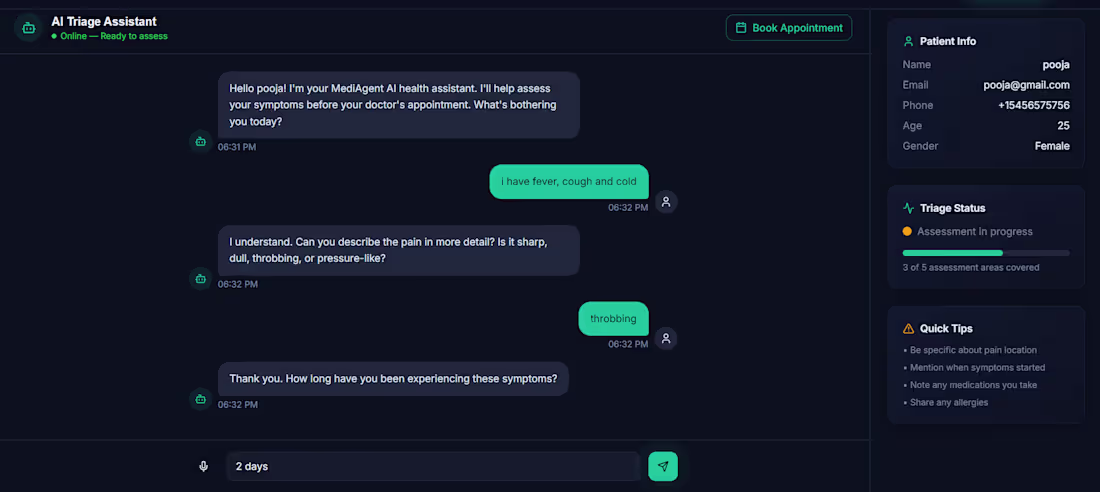 Cover image for HIPAA Compliant Healthcare AI Agent