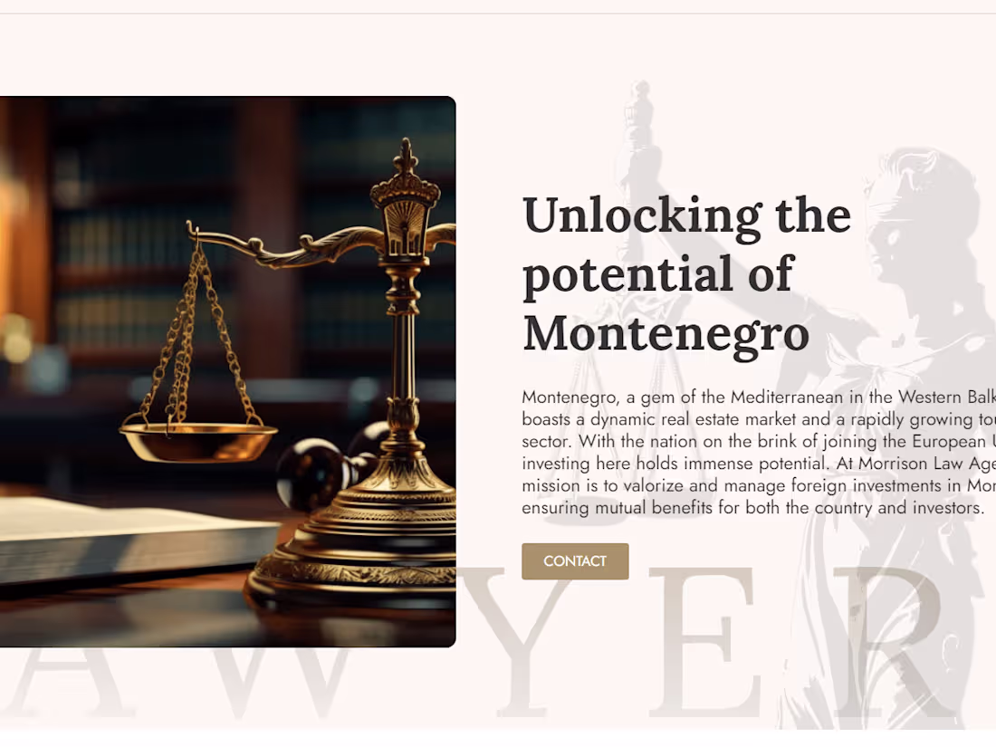 Cover image for Morrison Law Agency