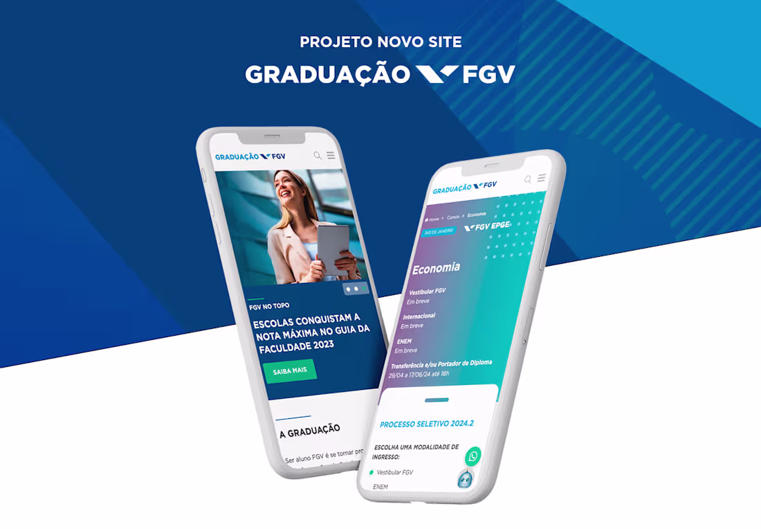 Cover image for New FGV Undergraduate Website
As Product Designer