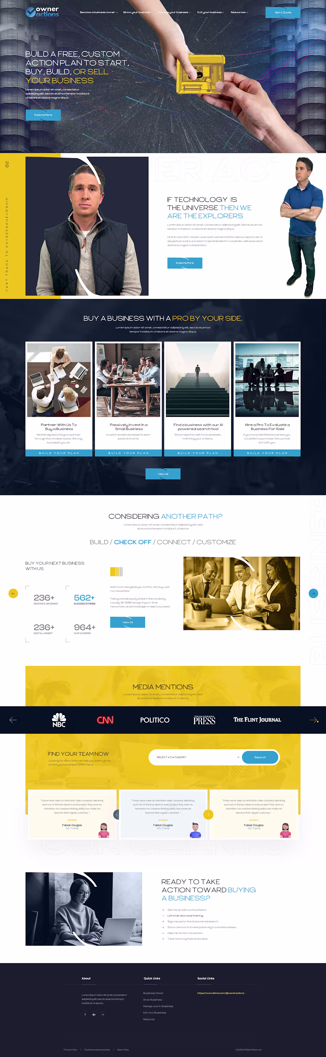 Cover image for Business Consulting Website Redesign