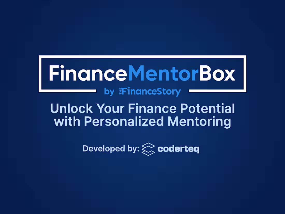 Cover image for Finance MentorBox | Custom Tailormade CMS Development