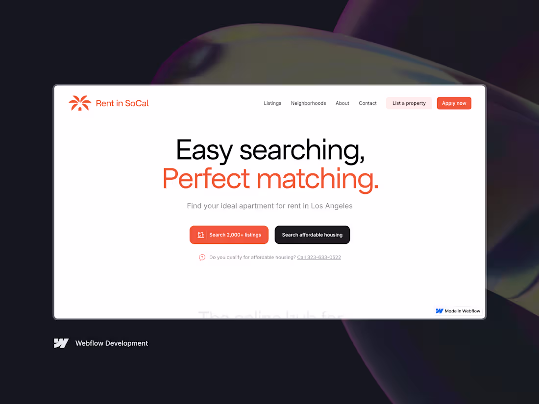 Cover image for Rent in SoCal