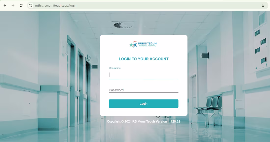 Cover image for Hospital Information System (Web)