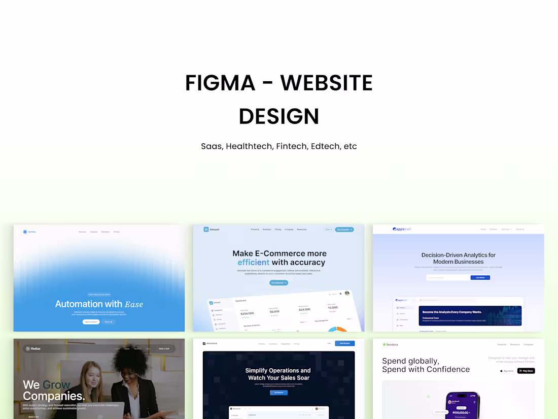 Cover image for WEBSITE UI UX DESIGN