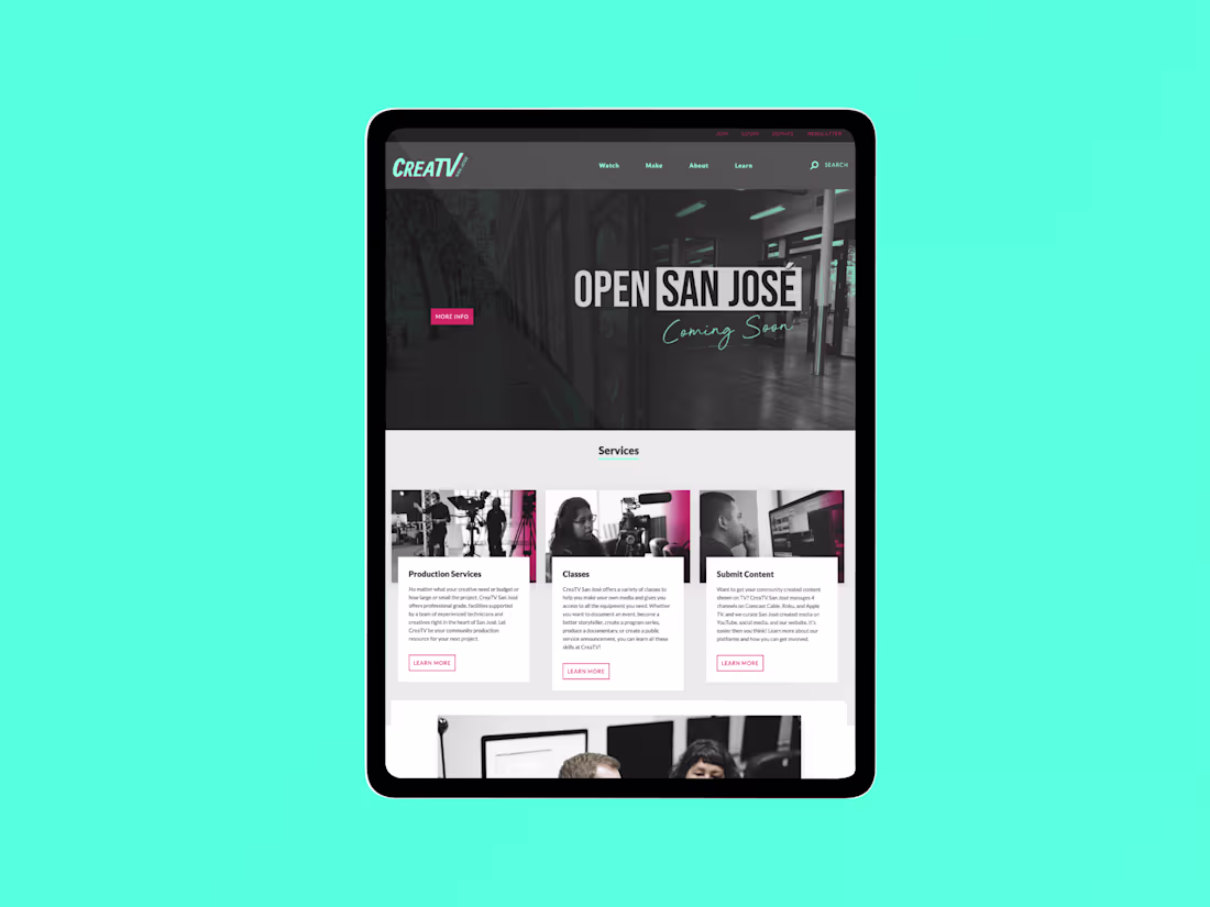 Cover image for CreaTV San Jose :: Behance