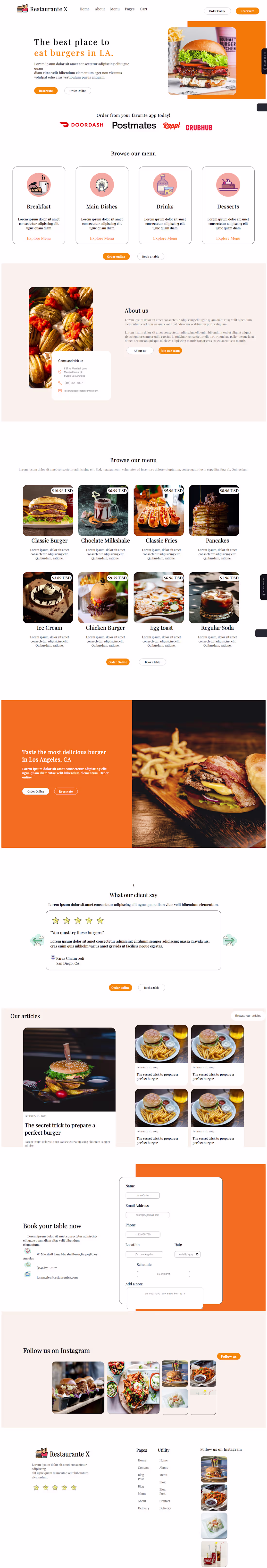 Cover image for Restaurante X 