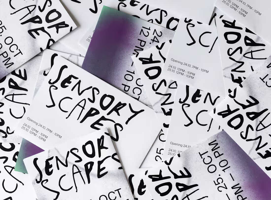 Cover image for Sensory Scapes Exhibition