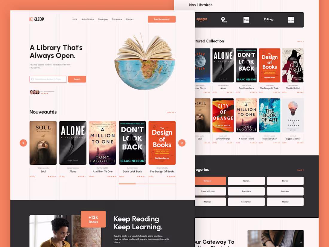 Cover image for KLEOP : Online Library for Books and Novels