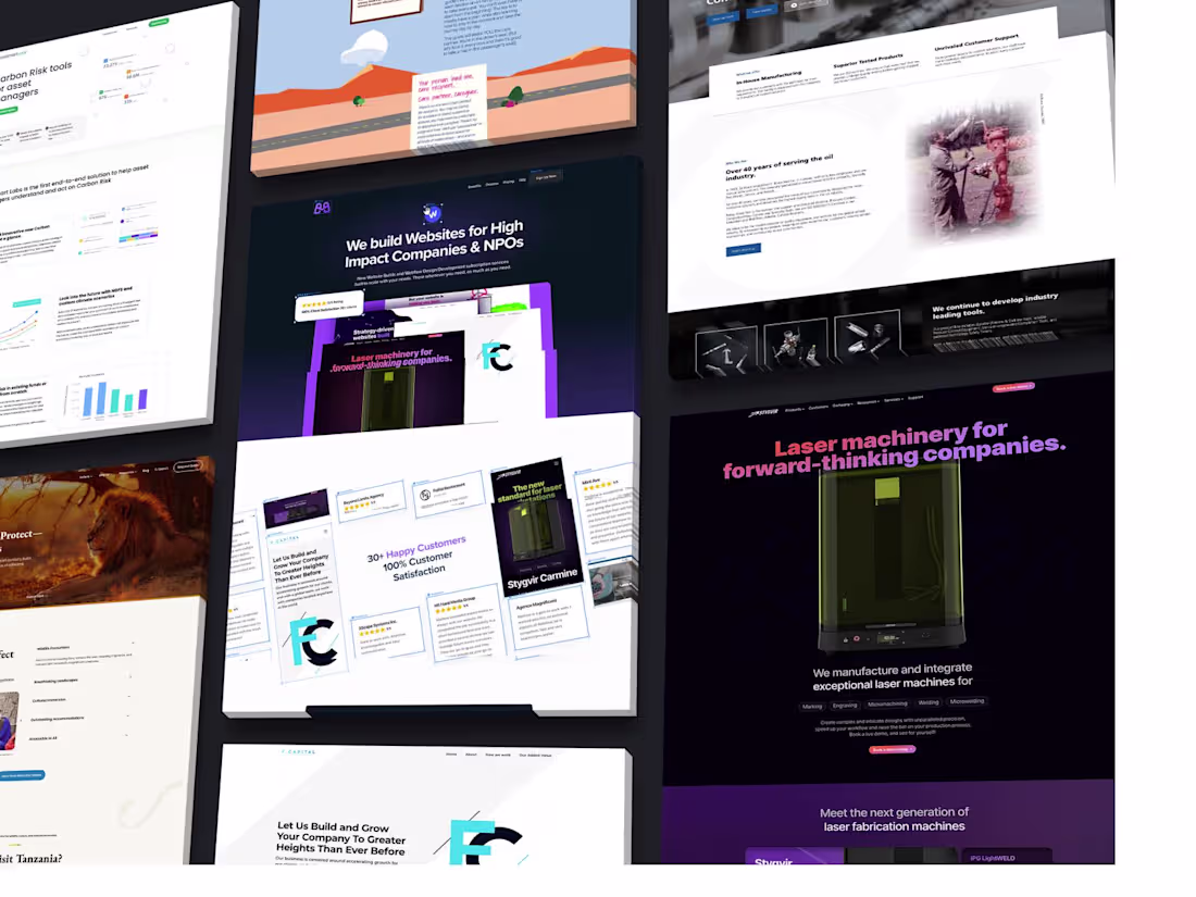 Cover image for Website Design & Development