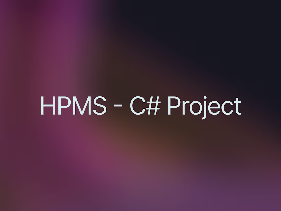 Cover image for GitHub - Meedux/HEALTH-PROFILE-MANAGEMENT-SYSTEM