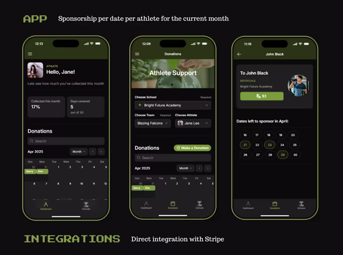 Cover image for Sponsorship, Nonprofit / Glide App