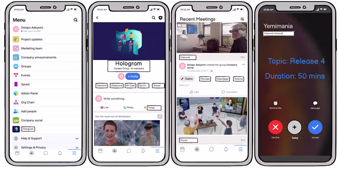 Cover image for Exploring metaverse experiences on Facebook Workplace